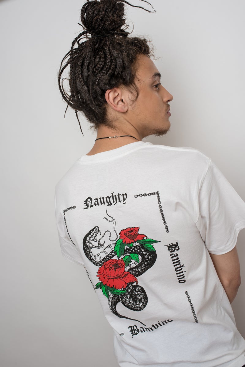 PEONY SNAKE TEE