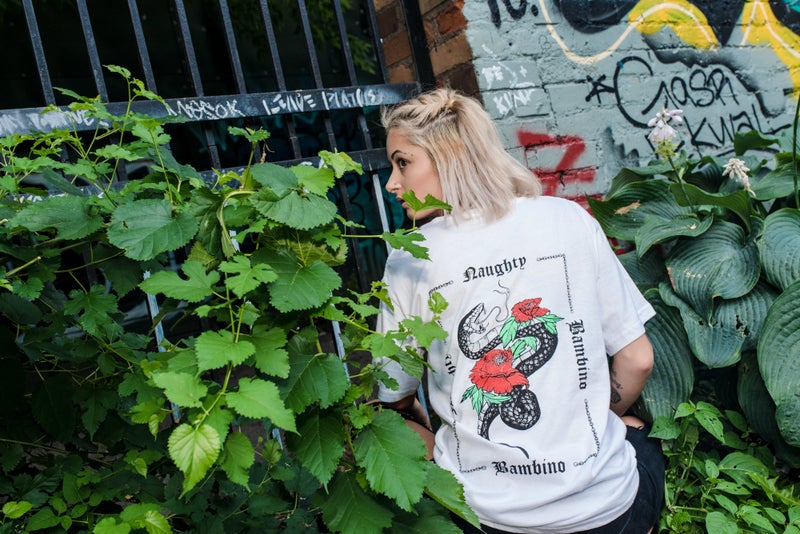 PEONY SNAKE TEE